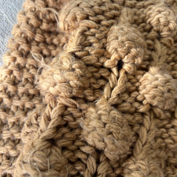 Chicwish Oversized Caramel Knit Sweater Cardigan - Picture 14 of 16